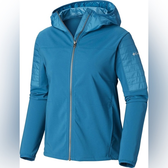 Columbia Teal Nesika Creek Stretch Jacket Size 2X - Picture 1 of 12